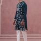 Silk Blend Ethnic Embroidered Kurta Pyjama for Men ( 65KP P 5335 P 5335Peacock ) [FF] [B-1-2]