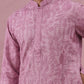 Men’s Ethnic Embroidered Kurta Pyjama ( 65KP P 5339 P 5339Lavender ) [FF] [P-12]