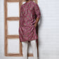 Traditional Foil Printed Kurta Pyjama for Men ( 65KP P 5348 P 5348Magenta ) [FF] [D-1]