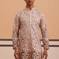 Men’s Printed Kurta Pyjama with Embroidered Detailing ( 65KP P 5349 P 5349Peach ) [FF] [Q-12-13]