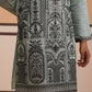 Men’s Silk Blend Embroidered Kurta Pyjama Set (65KP P 5350 Blue ) [FF] [A-1-4]
