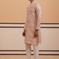 Premium Silk Blend Embroidered Kurta Pyjama ( 65KP P 5351 P 5351Peach ) [FF] [B-1-2]