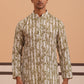 Olive Ethnic Printed Kurta for Men ( 65KP P 5352 P 5352Olive ) [FF] [F-2-3]