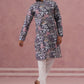 Men’s Printed Cotton Blend Kurta Pyjama (65KP P 5354 Grey ) [FF] [D-1]