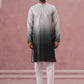 Ombre Silk Blend Kurta Pyjama Set with Sequin Work (65KP P 5357 Grey ) [FF] [Q-12-13]