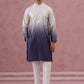 Ombre Silk Blend Kurta Pyjama Set with Sequin Work (65KP P 5357 Purple ) [FF] [Q-12-13]