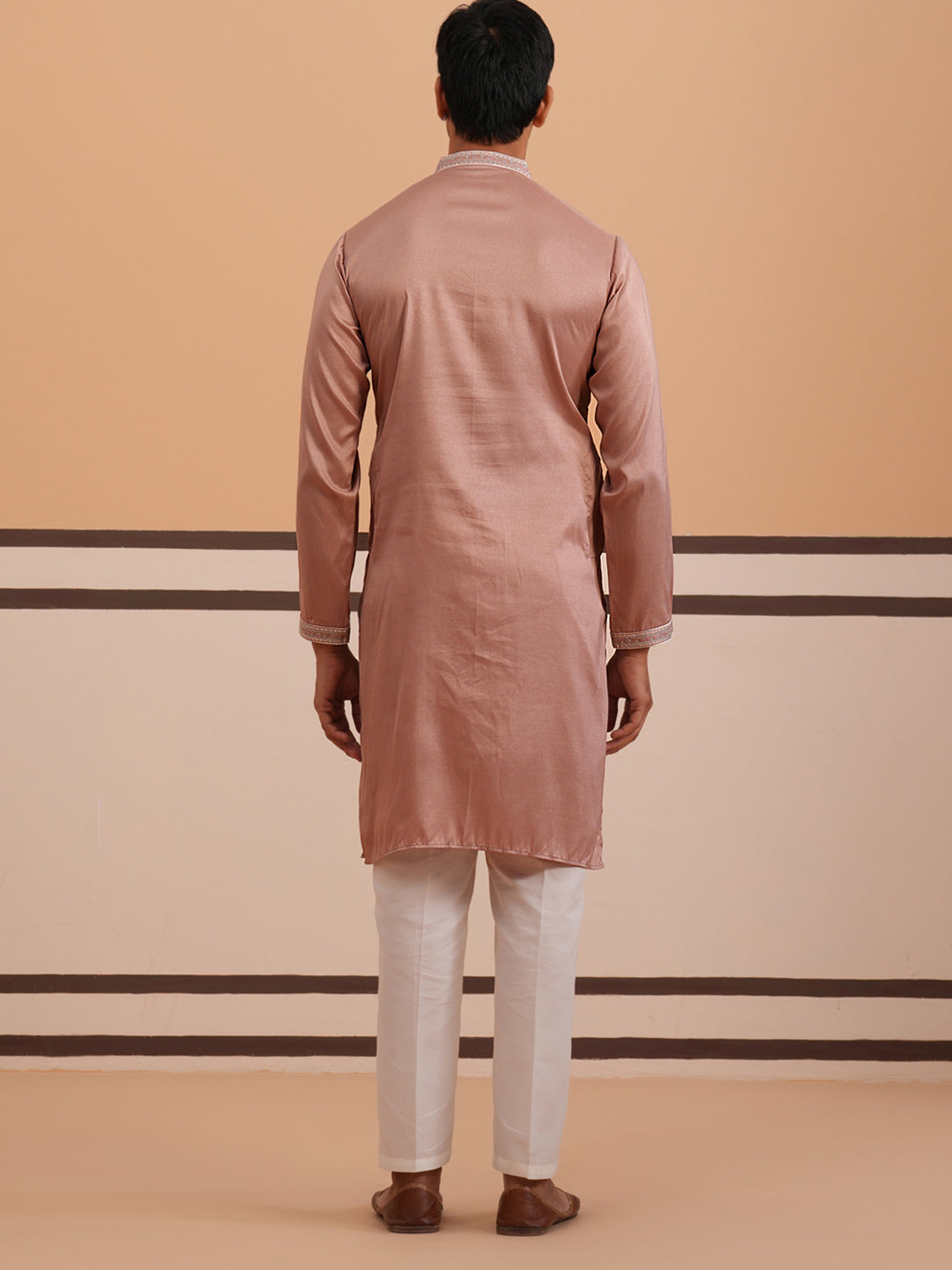 Heavy Floral Thread Work Kurta Set ( 65KP P 5359 P 5359Peach ) [FF] [B-1-2]