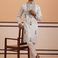 Traditional Embroidered Silk Blend Kurta Set (65KP P 5361 Blue ) [FF] [P-5]