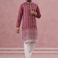 Festive Silk Blend Kurta Pyjama with Sequins Work ( 65KP P 5363 P 5363Maroon ) [FF] [A-1-4]