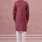 Festive Silk Blend Kurta Pyjama with Sequins Work ( 65KP P 5363 P 5363Maroon ) [FF] [A-1-4]