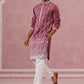 Festive Silk Blend Kurta Pyjama with Sequins Work ( 65KP P 5363 P 5363Maroon ) [FF] [A-1-4]