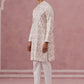 Peach Geometric Print & Sequin Kurta Set ( 65KP P 5379 P 5379Peach ) [FF] [A-1-4]