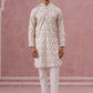 Peach Geometric Print & Sequin Kurta Set ( 65KP P 5379 P 5379Peach ) [FF] [A-1-4]