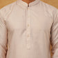 Men’s Cotton Blend Printed Kurta Pyjama (65KP 5404 Peach ) [FF] [B-1-2]