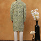 Printed & Embroidered Kurta Pyjama Set (65KP 5406 Green ) [FF] [G-8]