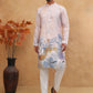 Printed Cotton Blend Kurta Pyjama with Thread Work (65KP 5414 Peach ) [FF] [A-1-4]