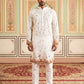 Cotton Blend Printed Straight Kurta Pyjama