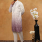 Festive Wear Silk Blend Embroidered Kurta Pyjama (65KP 5420 White ) [FF] [B-1]