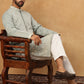 Classic Silk Blend Embroidered Kurta Pyjama Set (65KP 5427 Rama ) [FF] [Q-11-14]