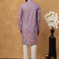 Festive Cotton Blend Printed Kurta Pyjama Set (65KP 5428 Purple ) [FF] [Q-11-14]