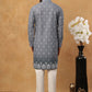 Festive Cotton Blend Printed Kurta Pyjama Set (65KP 5429 Grey ) [FF] [Q-11-14]