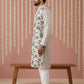Men’s Silk Blend Embroidered Kurta Pyjama ( 65KP P 5442Grey S ) [FF] [Q-11-14]