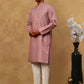 Traditional Printed Kurta Pyjama Set for Men ( 65KP P 5470Magenta )