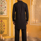 Men Japanese Fabric Embroidered Kurta Set