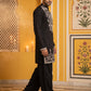 Men Japanese Fabric Embroidered Kurta Set