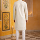 Japanese Imported Fabric Embroidered Kurta Set ( 65KP P 5499White )