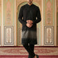 Japanese Cotton Blend Embroidered Kurta Set ( 65KP B-P 5502Black S )