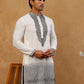 Japanese Imported Embroidered Kurta with Korean pants ( 65KP PJ11B I 5502 White )