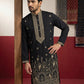 Luxury Japanese Kurta Set for Men ( 65KP B-P 5503Black S )