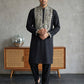 Ethnic Wear Cotton Blend Embroidered Kurta Set ( 65KP B-P 5514Black )