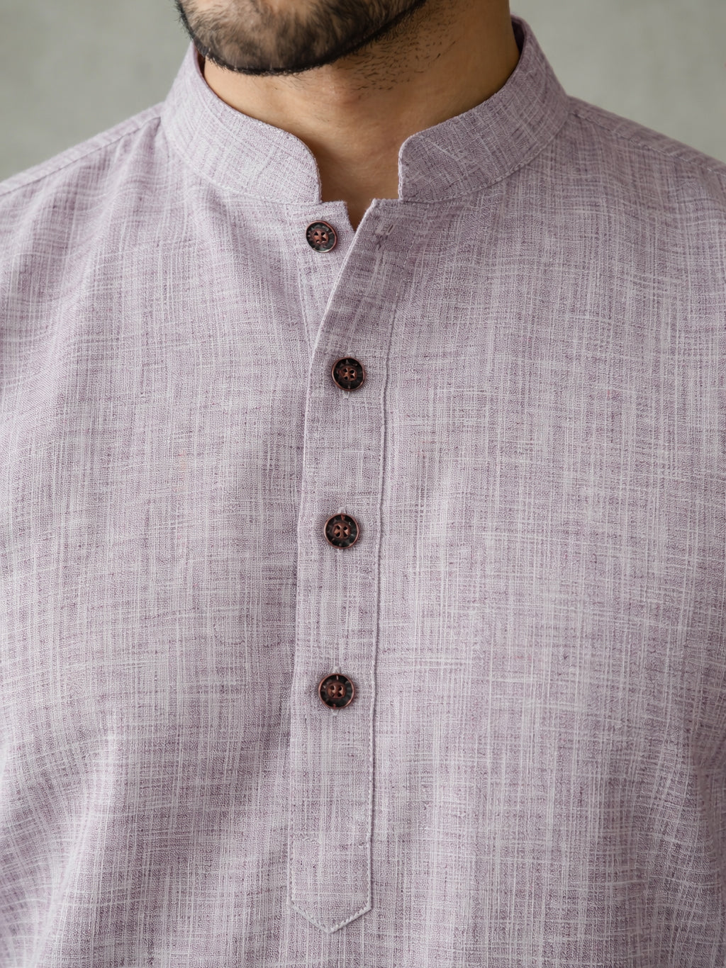 Woven Design Kurta Pyjama Set for Men ( 65KP P 5518Purple ) [FF] [H-8]