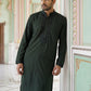 Japanese Embroidered Festive Kurta Set for Men ( 65KP P 5519Olive ) [FF] [P-6]