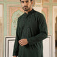 Japanese Embroidered Festive Kurta Set for Men ( 65KP P 5519Olive ) [FF] [P-6]