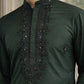 Japanese Embroidered Festive Kurta Set for Men ( 65KP P 5519Olive ) [FF] [P-6]