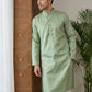 Woven Design Cotton Jacquard Kurta Set ( 65KP P 5521Green ) [FF] [P-10]