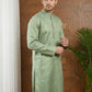 Woven Design Cotton Jacquard Kurta Set ( 65KP P 5521Green ) [FF] [P-10]