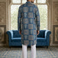 Abstract Floral Printed Kurta Pyjama Set ( 65KP P 5524Blue )