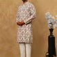 Men’s Printed & Embroidered Kurta Set ( 65KP P 5529Multi )