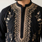 Men’s Japanese Fabric Embroidered Kurta with Korean Pants