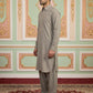 Premium Japanese Embroidery Pathani Kurta Set ( 65KP 5539Beige )