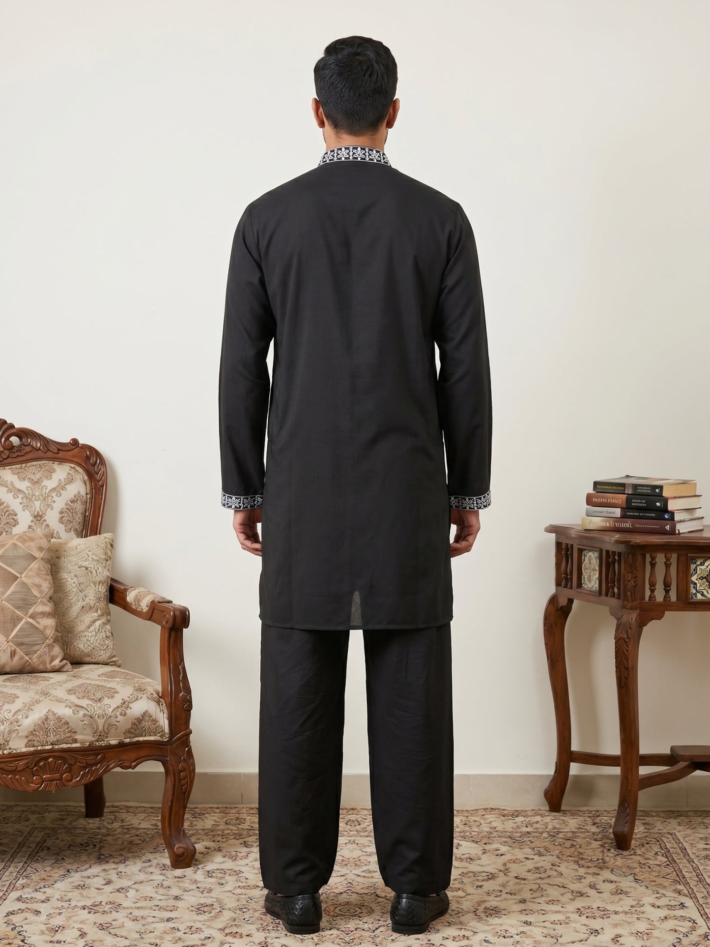 Imported Japanese Embroidered Kurta Set