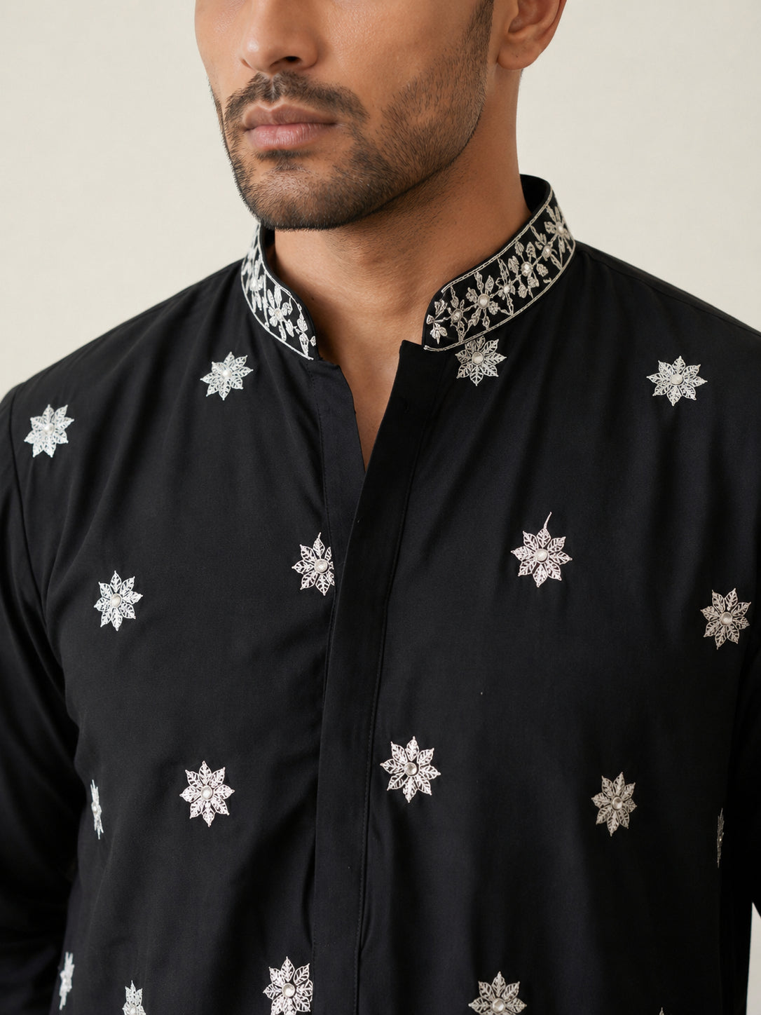 Imported Japanese Embroidered Kurta Set