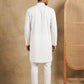 Imported Japanese Embroidered Kurta Set ( 65KP 5547White )