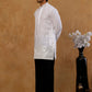 Premium Japanese Fabric Embroidered Kurta with Korean Pants ( 65KP PJ11B J 5547 White )
