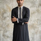 Imported Japanese Fabric Traditional Kurta Set for Men ( 65KP 5548Black )