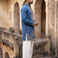 Cotton Blend Floral Embroidered Kurta Set